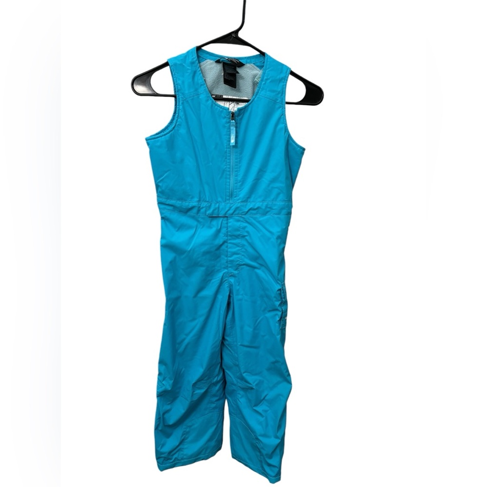 North Face Bibs snowsuit / ski suit Kids Blue Size 5t